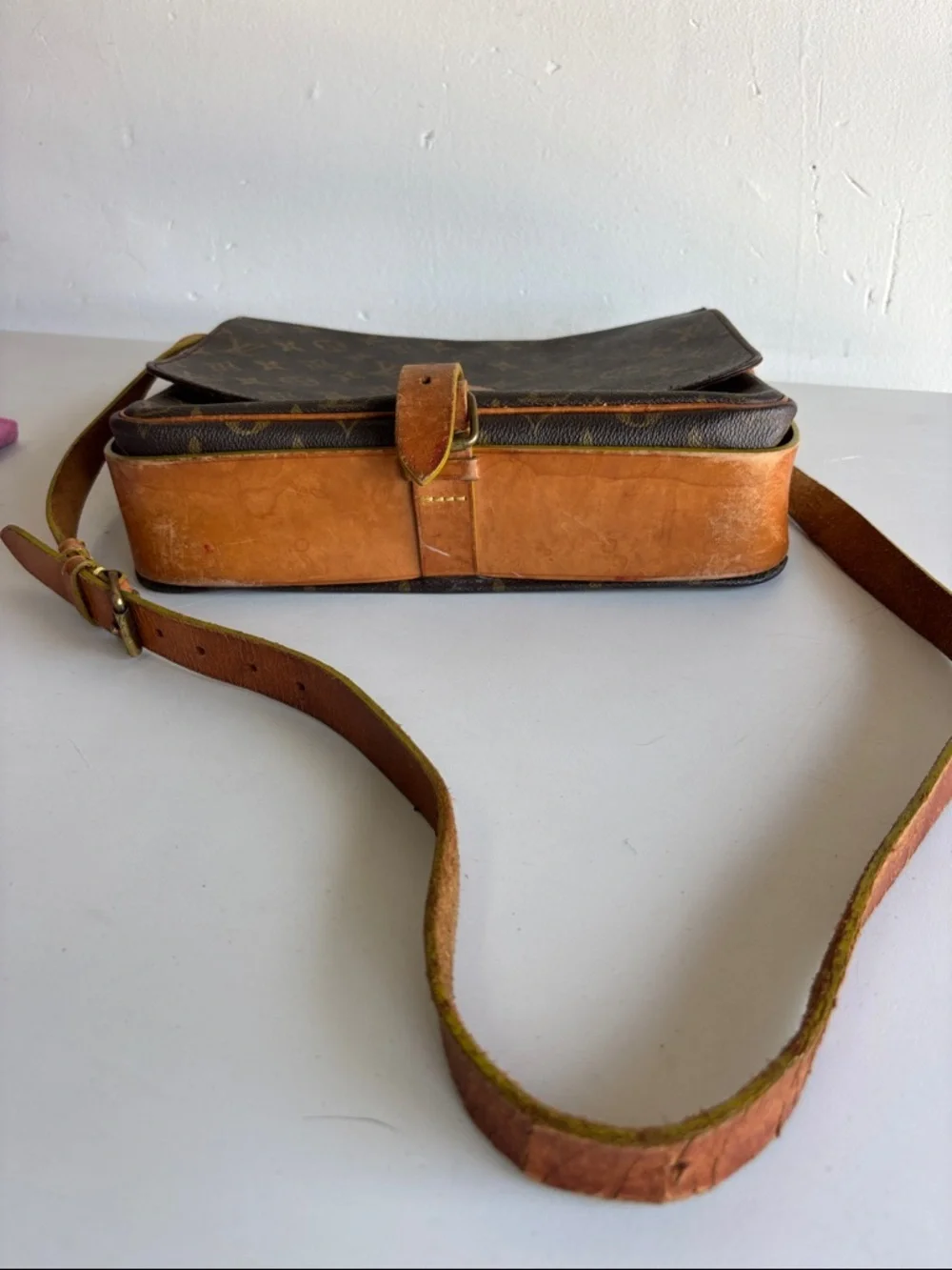 Louis Vuitton Pre-Owned 1991 Cartesier GM Crossbody Bag